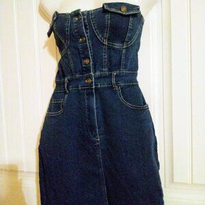 Brand New Women's Denim Dress